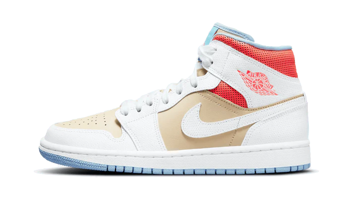 Wmns Air Jordan store 1 mid SE Sesame