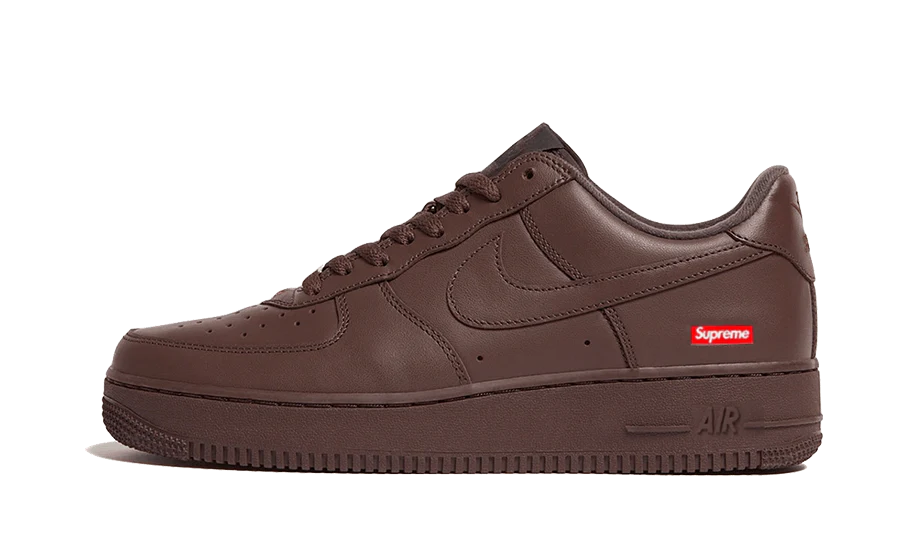 Nike Air Force 1 Low Supreme Baroque Brown – soleHub