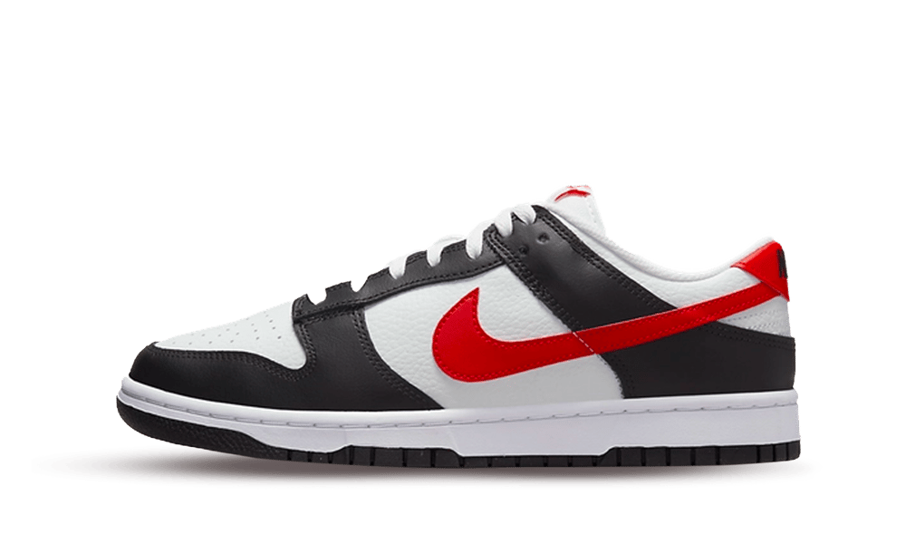 Nike Dunk Low Retro Red Swoosh Panda – soleHub