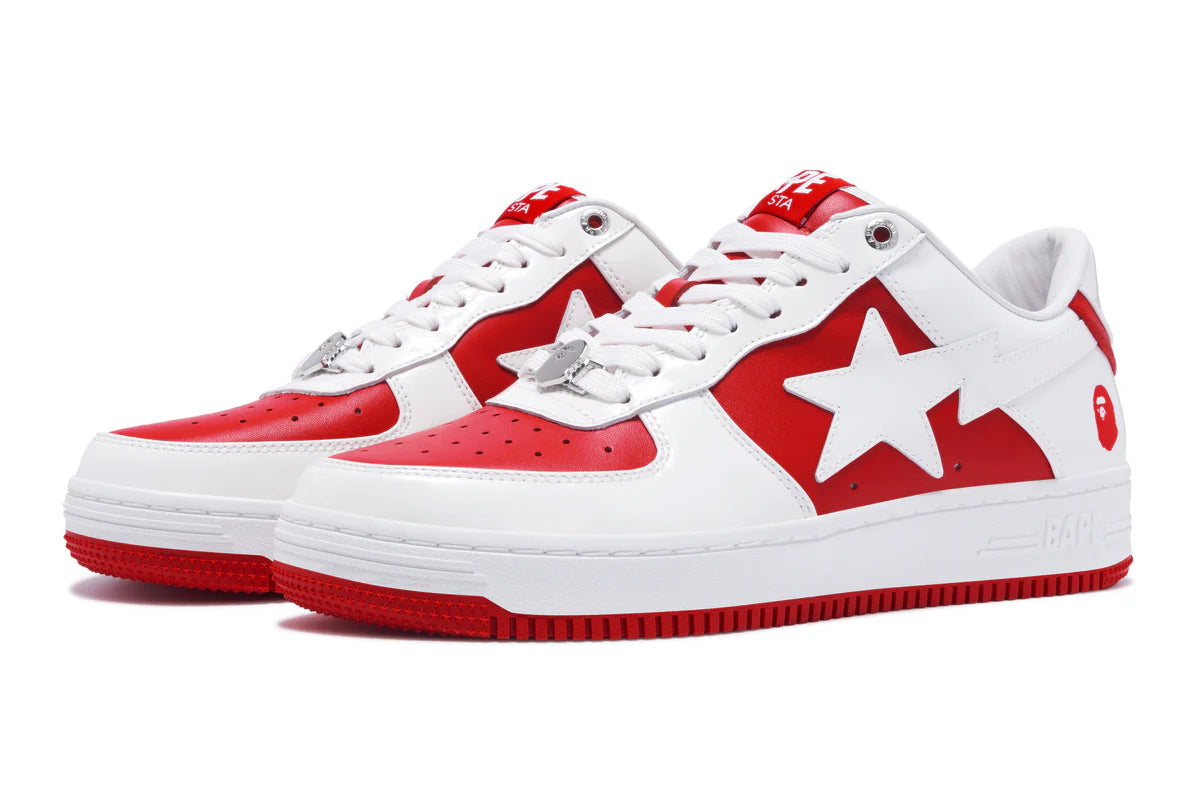 A Bathing Ape Bape Sta Low #6 Red