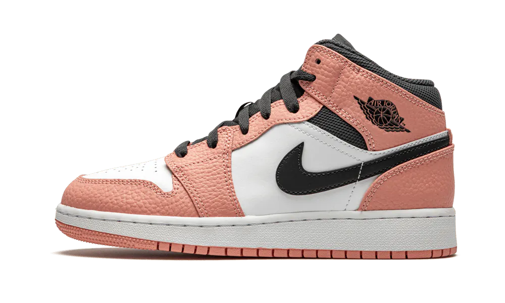 Jordan 1 Mid Pink Quartz (GS)