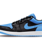 Jordan 1 Low Black University Blue