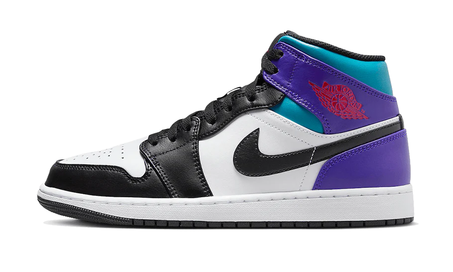 Jordan 1 Mid Court Purple Tropical Twist