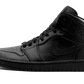 Jordan 1 Mid Triple Black