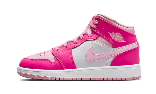 Jordan 1 Mid Fierce Pink (GS)