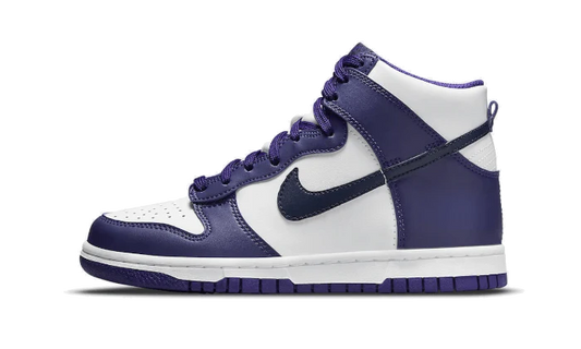 Nike Dunk High Electro Purple Midnight Navy (GS)