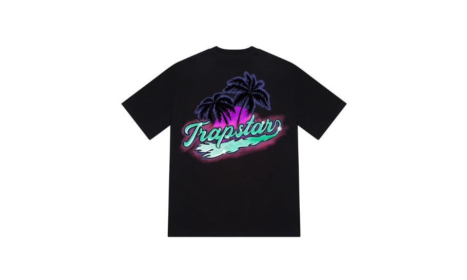 Trapstar Paradise SS23 Edition Tee Black