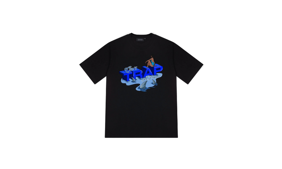 Trapstar Can't Trap and Trapper Tee 2.0 Black