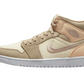 Jordan 1 Mid SE Canvas Khaki (Women's)