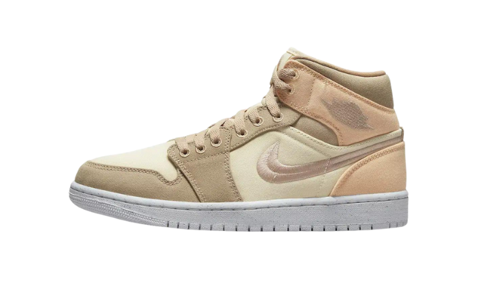 Jordan 1 Mid SE Canvas Khaki (Women's)