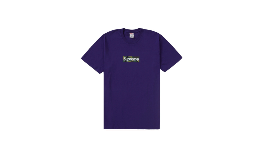 Supreme Box Logo Tee (FW23) Purple