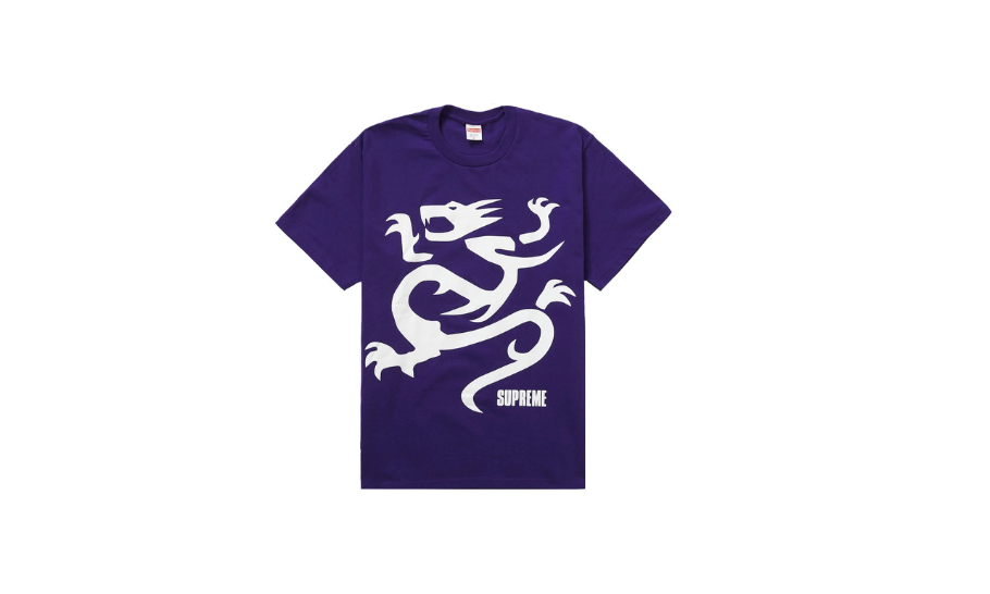 Supreme Mobb Deep Dragon Tee Purple