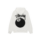 Stussy 8 Ball Pigment Hoodie Natural