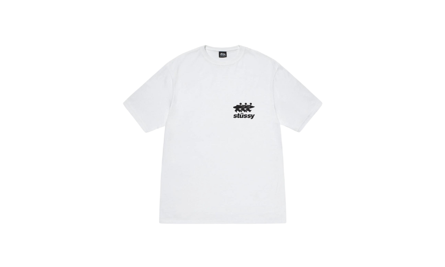 Stussy Surfwalk Tee White