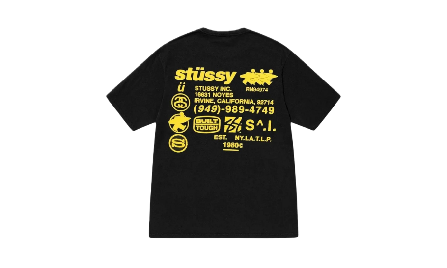 Stussy DNA Pigment Dyed Tee Natural