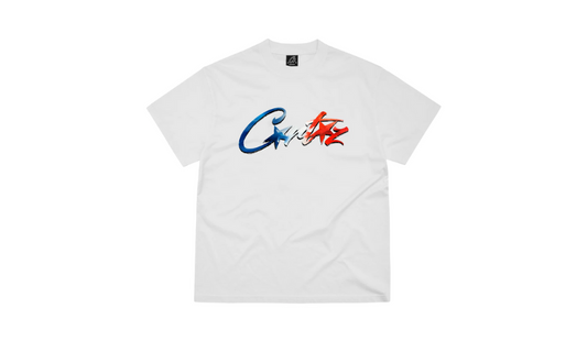 Corteiz Francais Allstarz Tee White