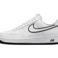 Nike Air Force 1 Low '07 Embroidered Swoosh White Black