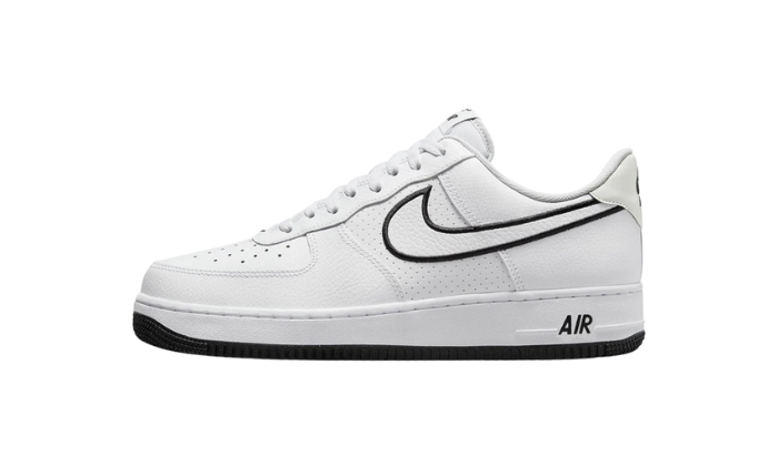 Nike Air Force 1 Low '07 Embroidered Swoosh White Black