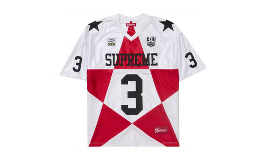 Supreme Star Football Jersey White