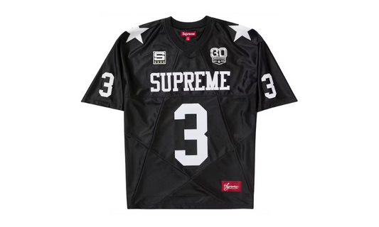 Supreme Star Football Jersey Black