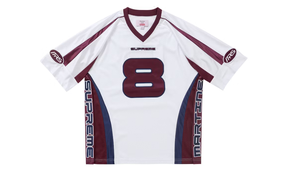 Supreme Martine Rose Football Jersey White