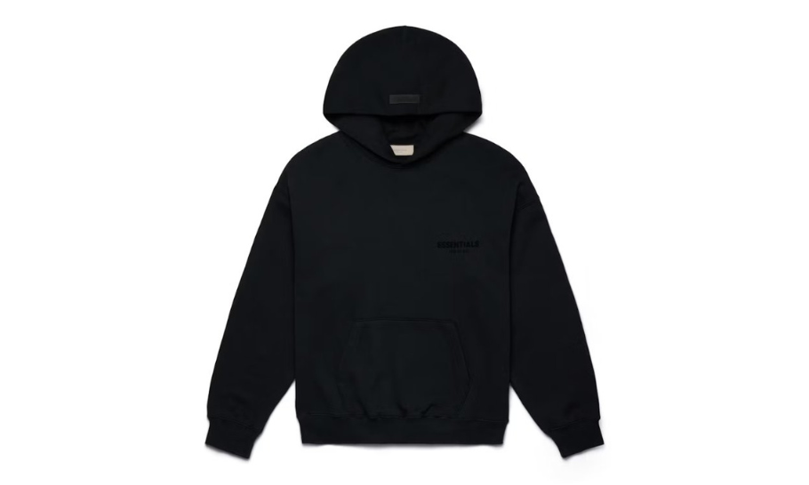 Fear of God Essentials Pullover Chest Logo Hoodie Stretch Limo/Black