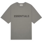 Fear of God Essentials Boxy T-Shirt Applique Logo Gray Flannel/Charcoal