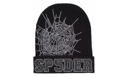 Sp5der Web Beanie Black