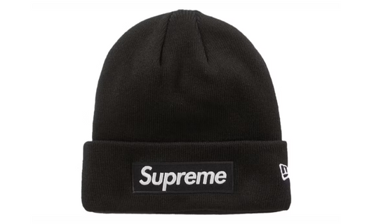 Supreme New Era Box Logo Beanie (FW23) Black