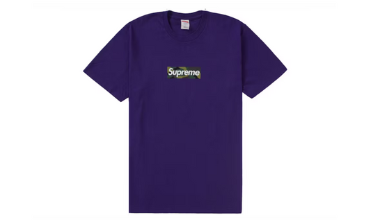 Supreme Box Logo Tee (FW23) Purple