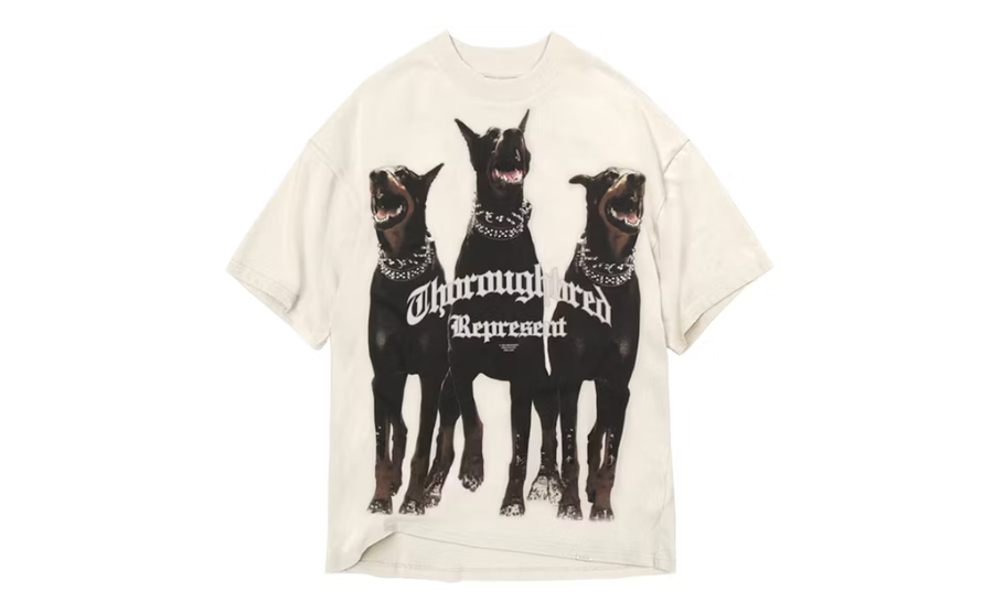 Represent Thoroughbred T-Shirt Vintage White