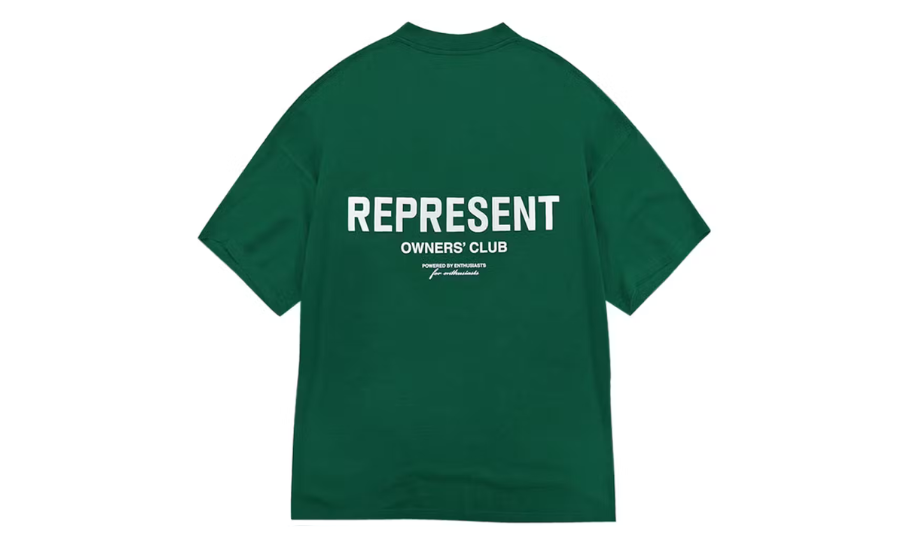 Represent Owner's Club T-Shirt Racing Green/White