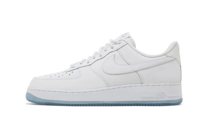 Nike Air Force 1 Low '07 White Ice Blue Sole