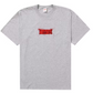 Supreme Ralph Steadman Box Logo Tee Heather Grey