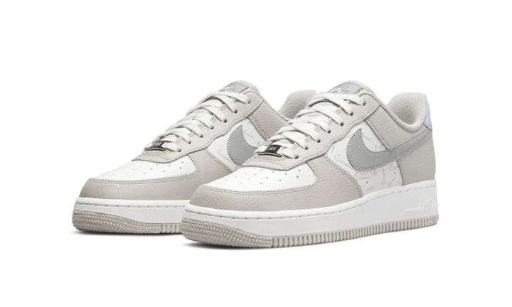 Nike Air Force 1 Low '07 Reflective Mini Swoosh Grey (Women's)