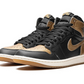 Jordan 1 Retro High OG Black Metallic Gold