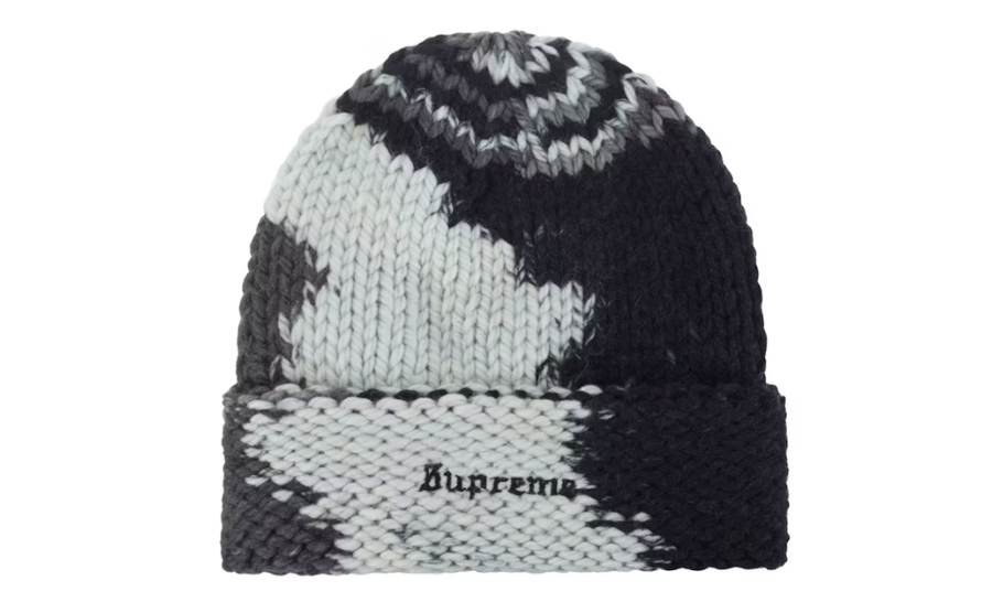 Supreme Gradient Spacedye Beanie Black