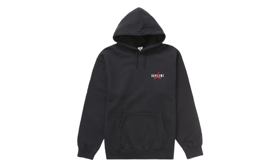 Supreme Jordan Hooded Sweatshirt (FW24) Black