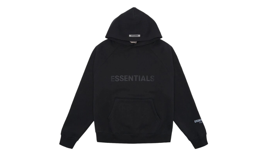 Fear of God Essentials Pullover Hoodie Applique Logo Dark Slate/Stretch Limo/Black