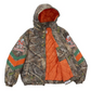 Supreme Mitchell &amp; Ness NCAA Hooded Stadium Jacket Woodland Camo