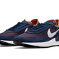 Nike Waffle One Midnight Navy Orange Melon Tint