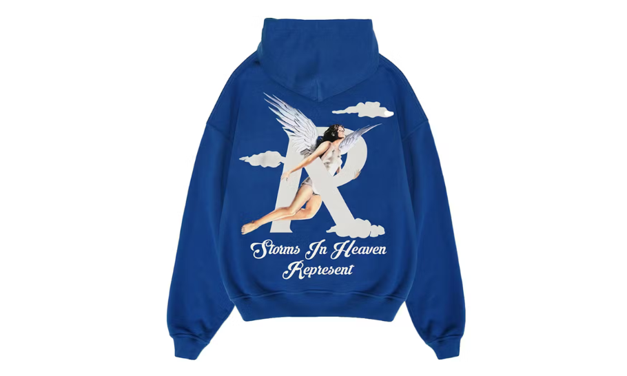 Represent Storms In Heaven Hoodie Cobalt