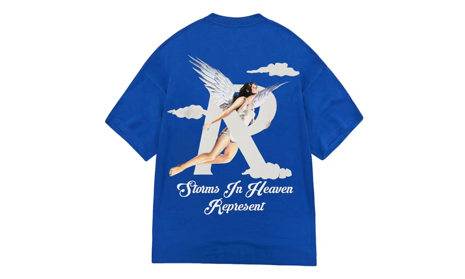 Represent Storms In Heaven T-shirt Cobalt