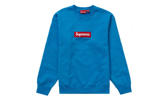 Supreme Box Logo Crewneck (FW22) Blue