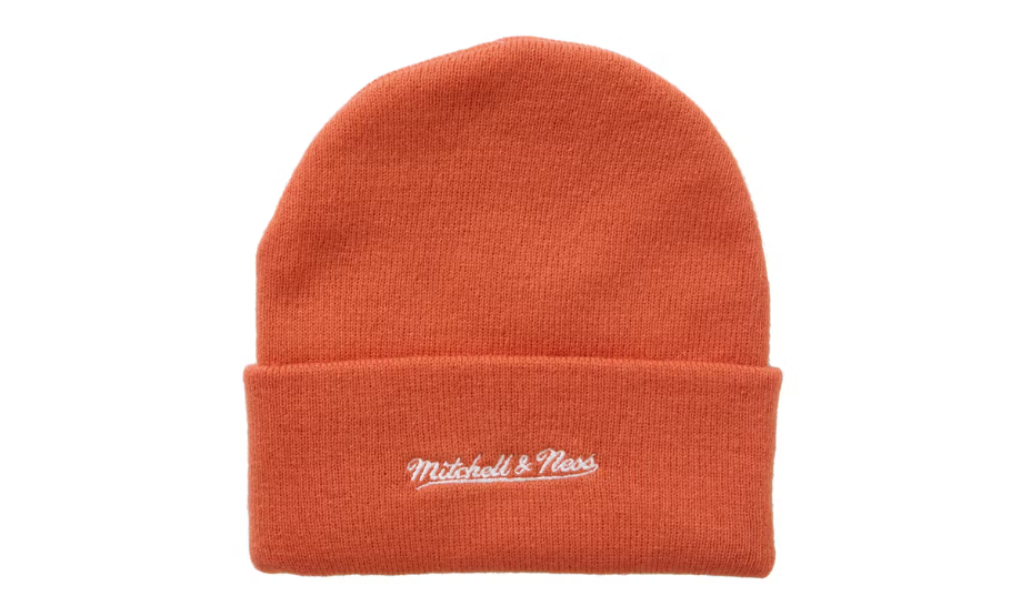 Supreme Mitchell & Ness NCAA Beanie Orange