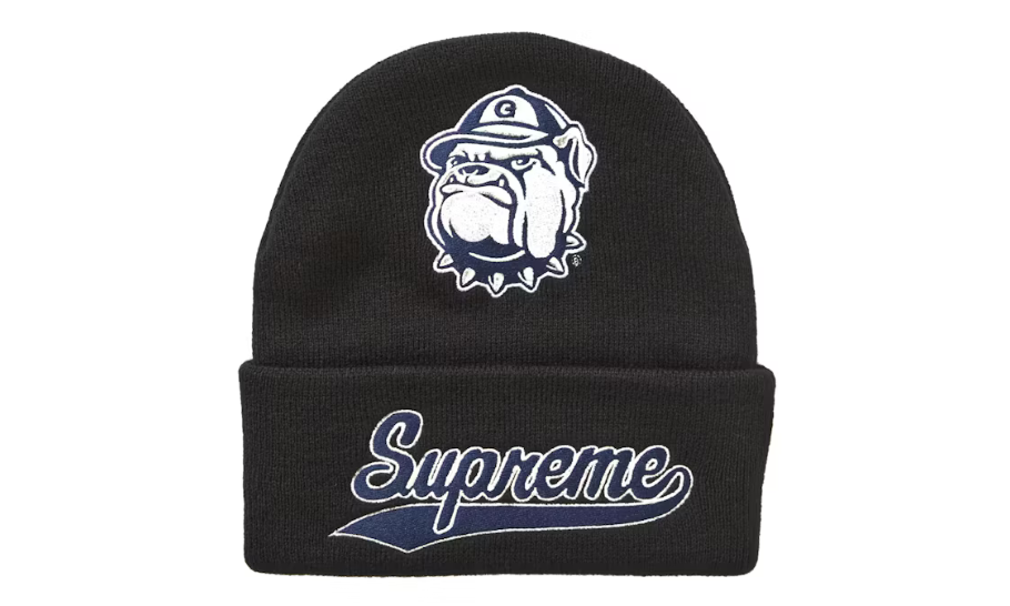 Supreme Mitchell & Ness NCAA Beanie Black