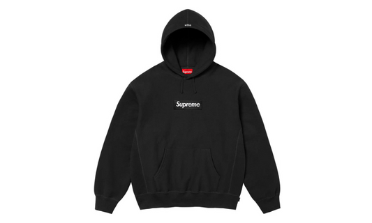 Supreme Box Logo Hooded Sweatshirt Sweatshirt (FW24) Black