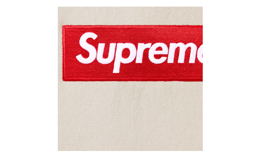 Supreme Box Logo Hooded Sweatshirt Sweatshirt (FW24) Stone