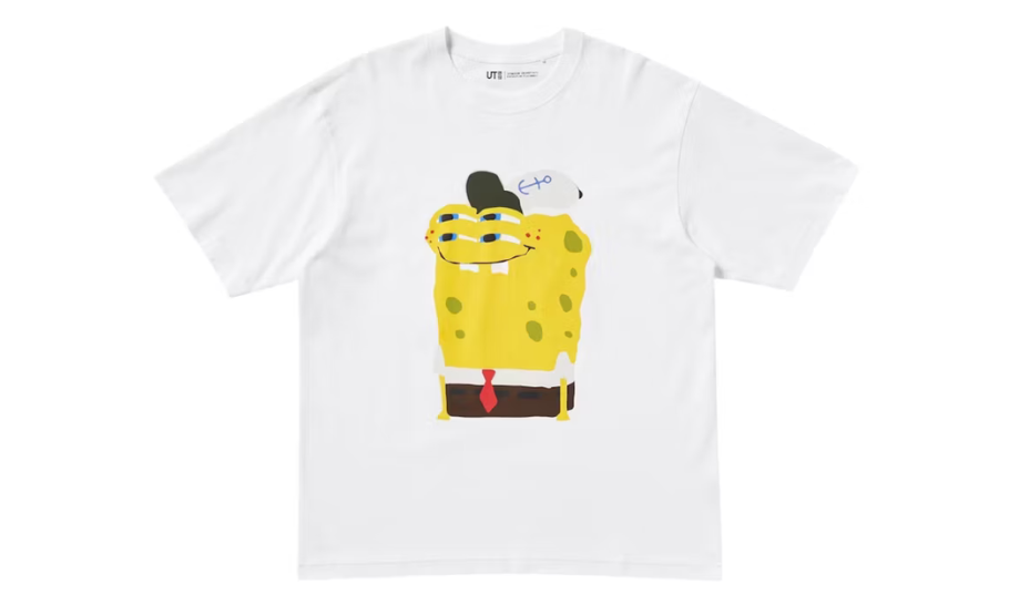 Uniqlo x CPFM Spongebob Squarepants UT Graphic T-Shirt White