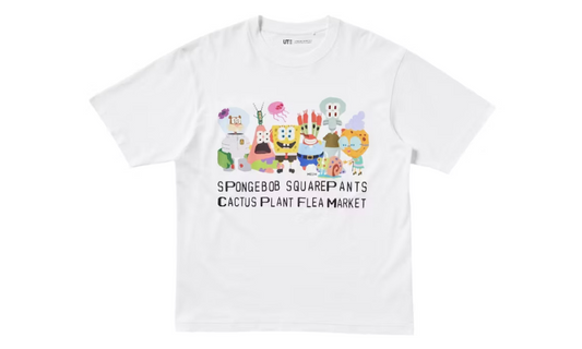 Uniqlo x CPFM Spongebob Squarepants UT Graphic II T-Shirt White